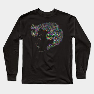 Rainbow Heart Profile Long Sleeve T-Shirt